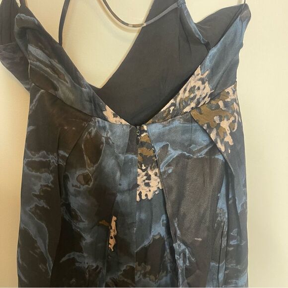 Free People Black/ Navy Tulip hem dress - Picture 7 of 8